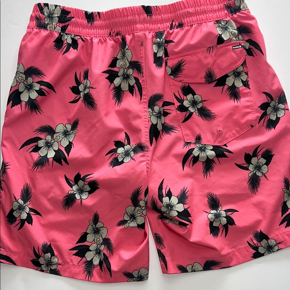 Hurley Pink Floral Board Shorts Men’s size Large - Picture 8 of 9